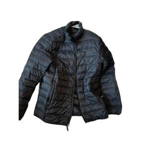 Amazon Essentials Black Packable Light Jacket Mens M